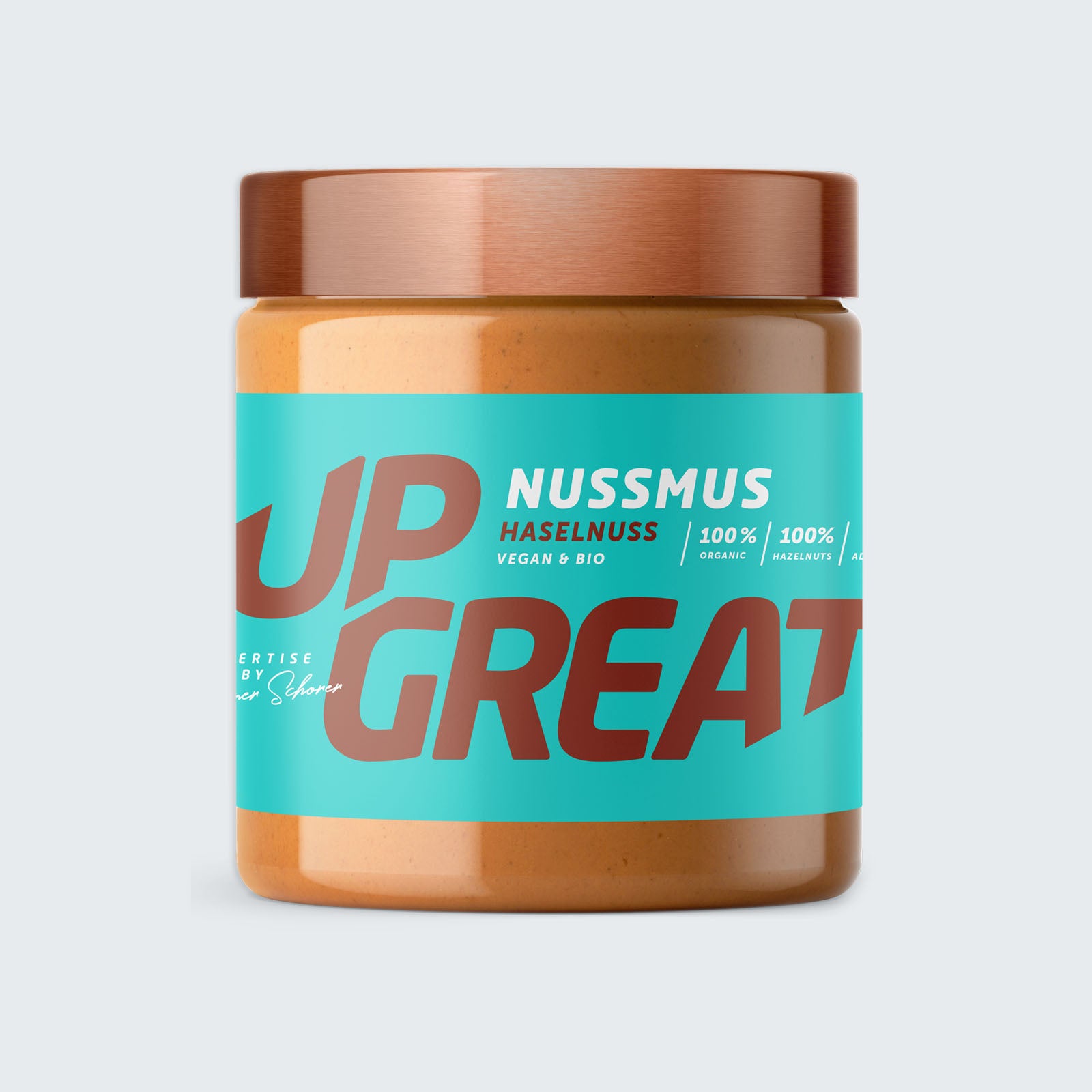 Upgreat Bio-Haselnussmus - 230g