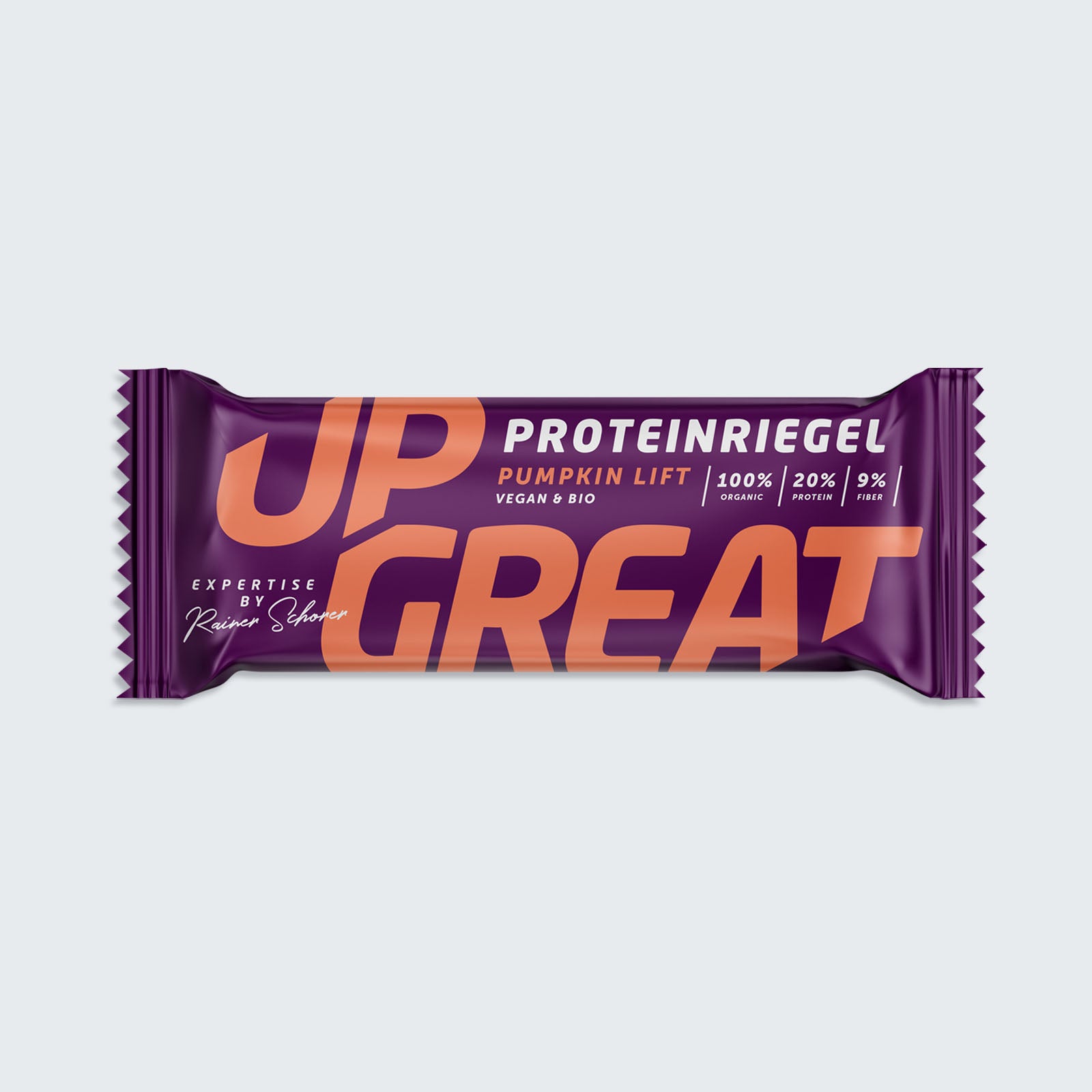 Veganer Upgreat Bio-High Proteinriegel